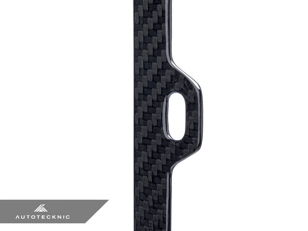 Kies-Motorsports AutoTecknic USA AutoTecknic Dry Carbon Fiber License Plate Frame