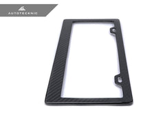 Kies-Motorsports AutoTecknic USA AutoTecknic Dry Carbon Fiber License Plate Frame