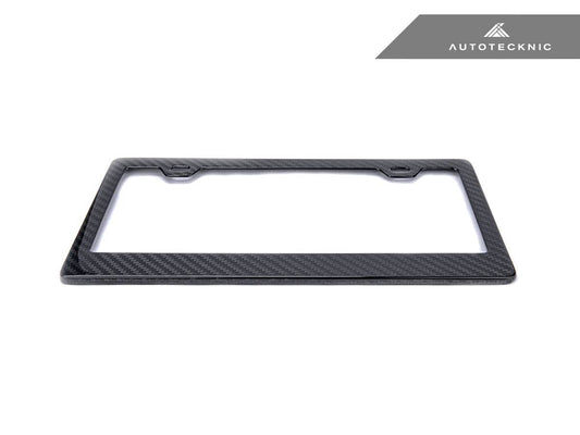 Kies-Motorsports AutoTecknic USA AutoTecknic Dry Carbon Fiber License Plate Frame