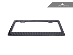 Kies-Motorsports AutoTecknic USA AutoTecknic Dry Carbon Fiber License Plate Frame