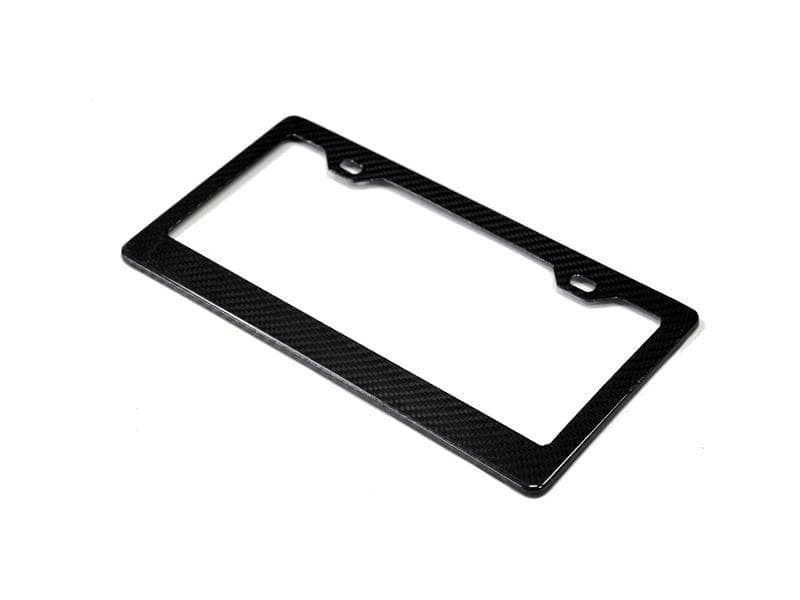 Kies-Motorsports AutoTecknic USA AutoTecknic Dry Carbon Fiber License Plate Frame
