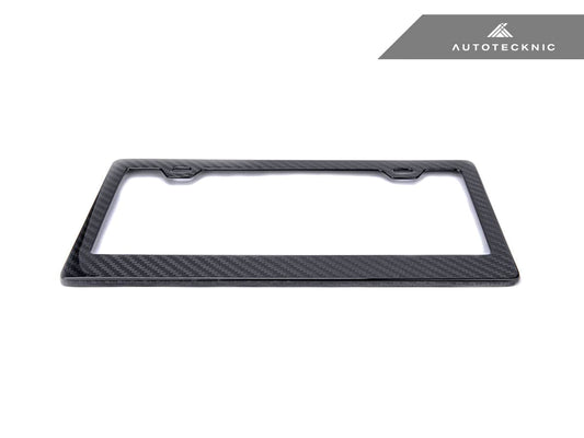 Kies-Motorsports AutoTecknic USA AutoTecknic Dry Carbon Fiber License Plate Frame