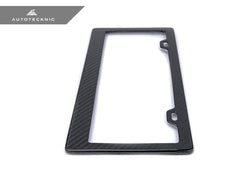 Kies-Motorsports AutoTecknic USA AutoTecknic Dry Carbon Fiber License Plate Frame