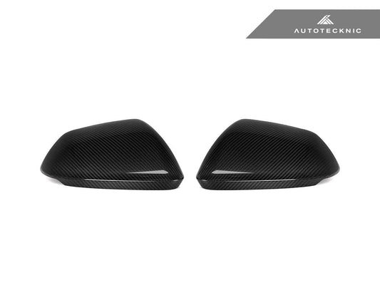 Kies-Motorsports AutoTecknic USA AutoTecknic Dry Carbon Fiber Mirror Cap Set - Audi 4M8 Q8/ SQ8/ RSQ8
