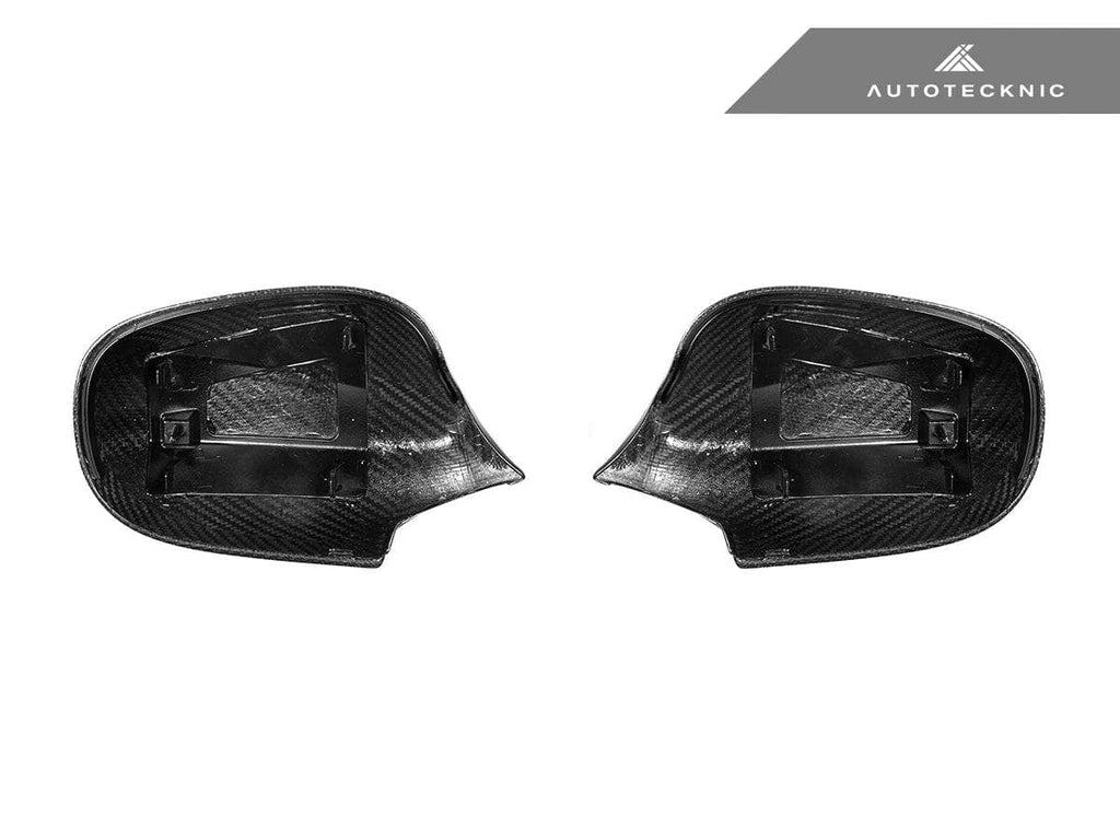 Kies-Motorsports AutoTecknic USA AutoTecknic Dry Carbon Fiber Mirror Cap Set - E82 1-Series LCI