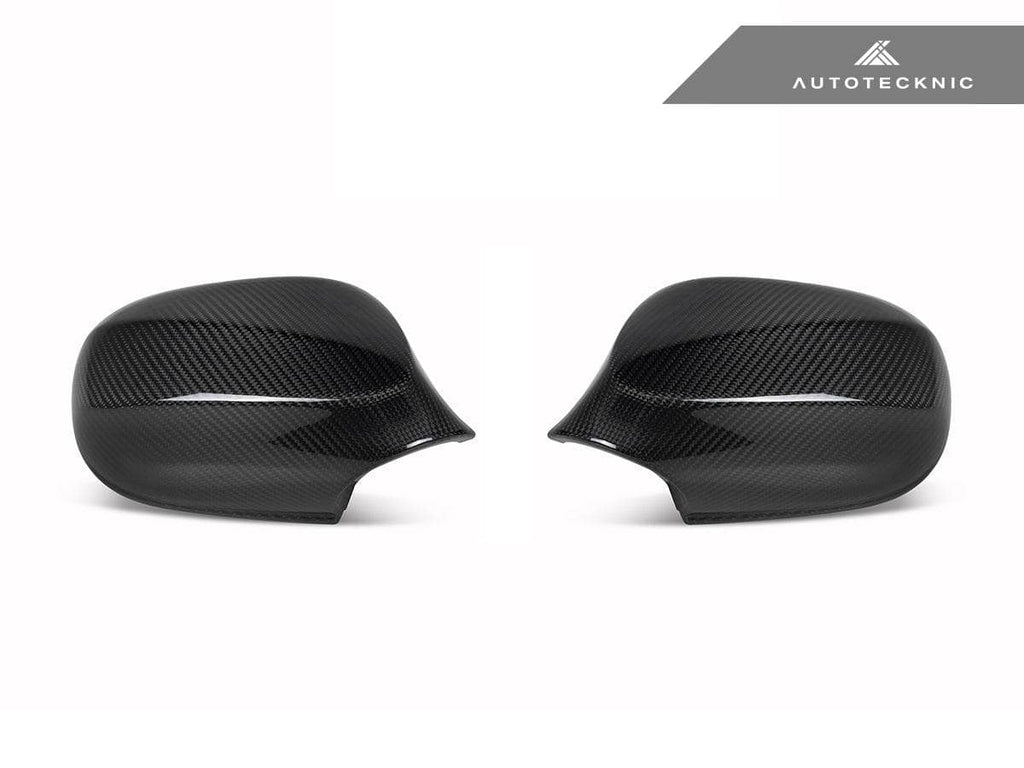 Kies-Motorsports AutoTecknic USA AutoTecknic Dry Carbon Fiber Mirror Cap Set - E82 1-Series LCI