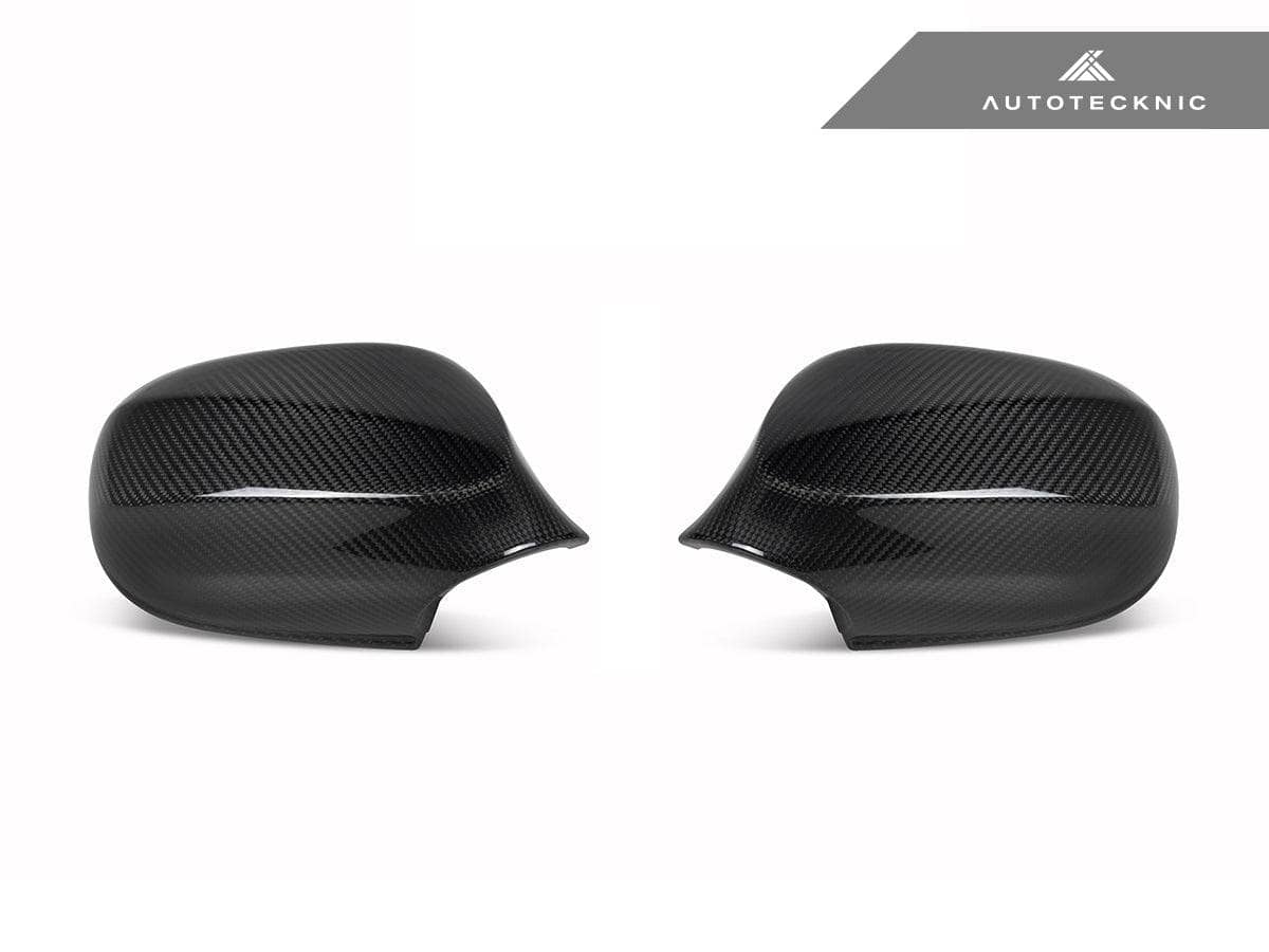 Kies-Motorsports AutoTecknic USA AutoTecknic Dry Carbon Fiber Mirror Cap Set - E82 1-Series LCI