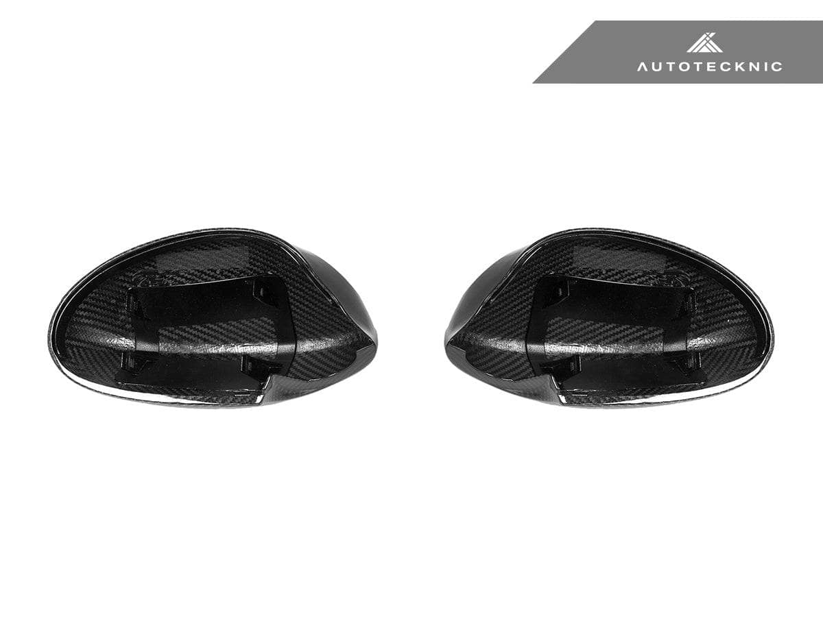 Kies-Motorsports AutoTecknic USA AutoTecknic Dry Carbon Fiber Mirror Cap Set - E92 3-Series Coupe Pre-LCI