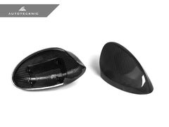 Kies-Motorsports AutoTecknic USA AutoTecknic Dry Carbon Fiber Mirror Cap Set - E92 3-Series Coupe Pre-LCI