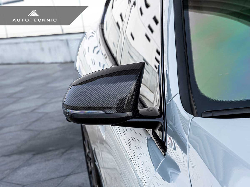 Kies-Motorsports AutoTecknic USA AutoTecknic Dry Carbon Fiber Mirror Cap Set - F74 M235 xDrive Gran Coupe