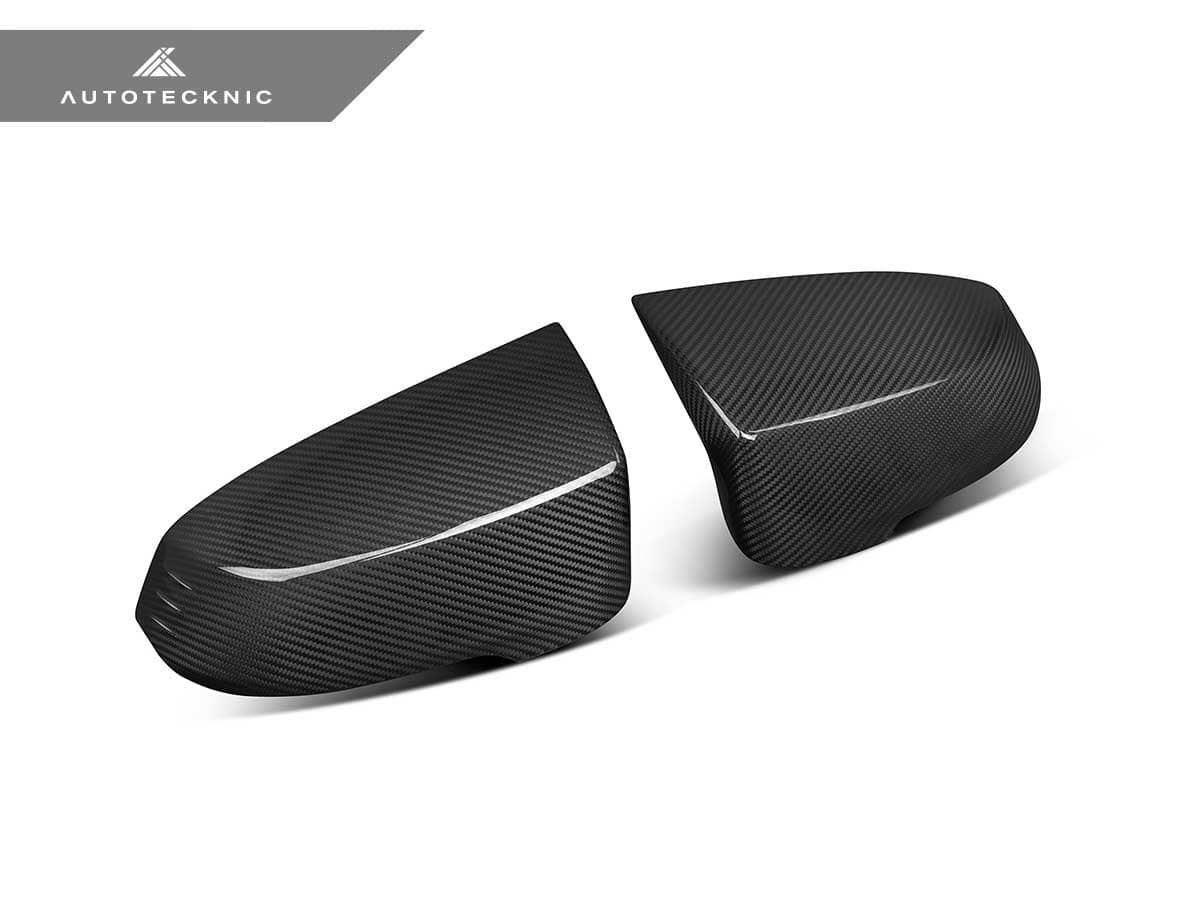 Kies-Motorsports AutoTecknic USA AutoTecknic Dry Carbon Fiber Mirror Cap Set - F74 M235 xDrive Gran Coupe