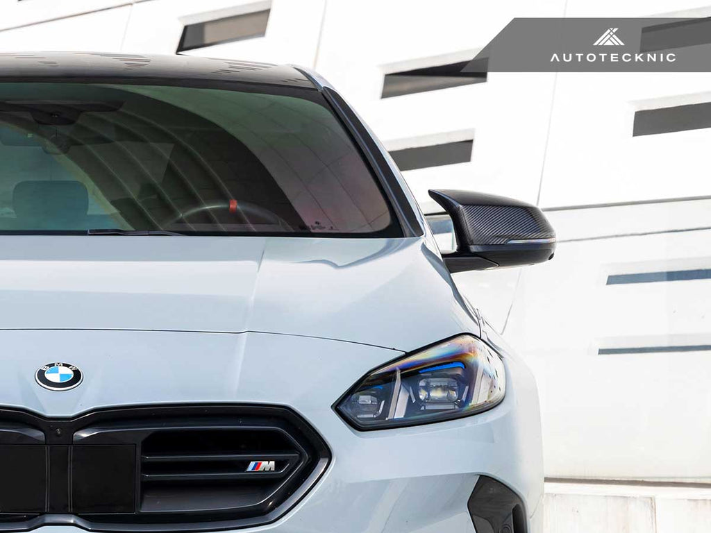 Kies-Motorsports AutoTecknic USA AutoTecknic Dry Carbon Fiber Mirror Cap Set - F74 M235 xDrive Gran Coupe