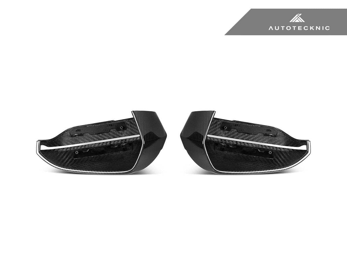 Kies-Motorsports AutoTecknic USA AutoTecknic Dry Carbon Fiber Mirror Cap Set - G45 X3 G45 X3 / Left Hand Drive (LHD)