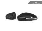 Kies-Motorsports AutoTecknic USA AutoTecknic Dry Carbon Fiber Mirror Cap Set - G45 X3 G45 X3 / Left Hand Drive (LHD)