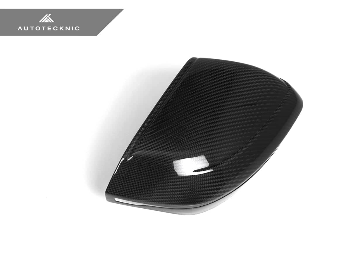 Kies-Motorsports AutoTecknic USA AutoTecknic Dry Carbon Fiber Mirror Cap Set - G60 5-Series | G70 7-Series