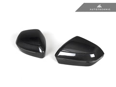 Kies-Motorsports AutoTecknic USA AutoTecknic Dry Carbon Fiber Mirror Cap Set - G60 5-Series | G70 7-Series