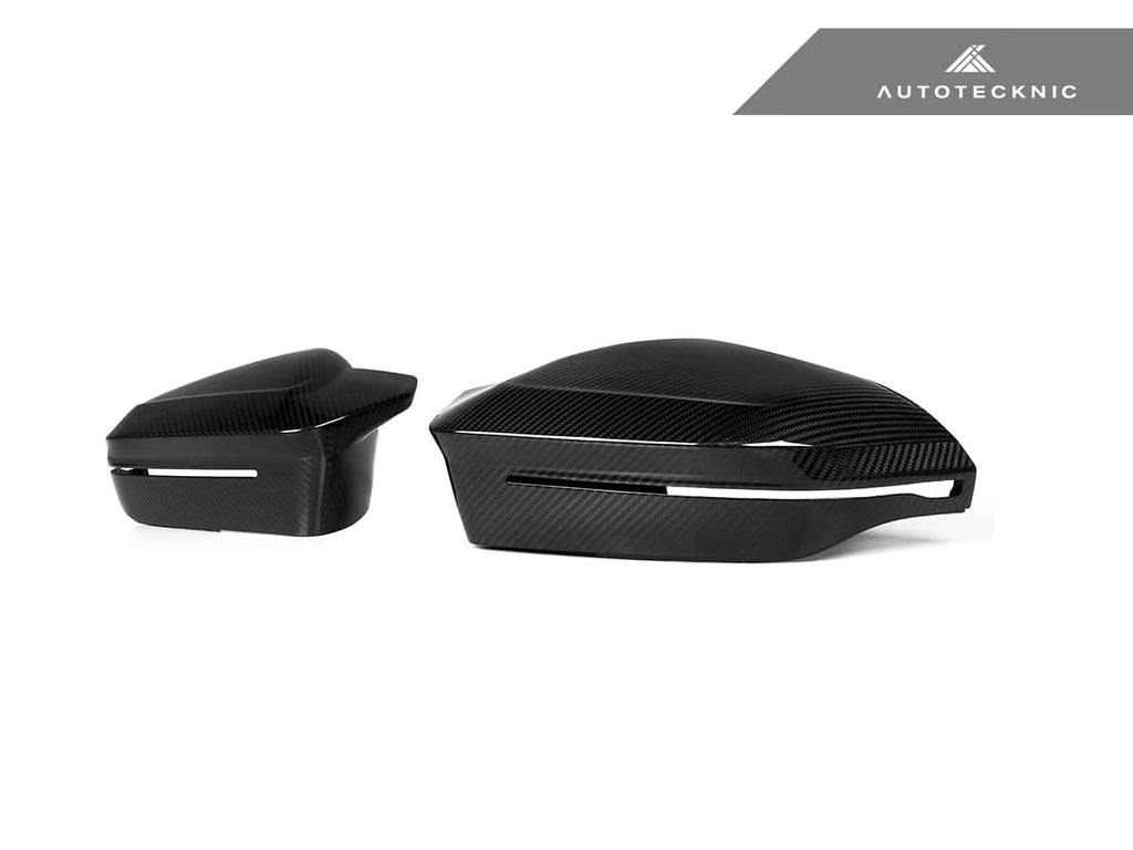 Kies-Motorsports AutoTecknic USA AutoTecknic Dry Carbon Fiber Mirror Cap Set - G90/ G99 M5