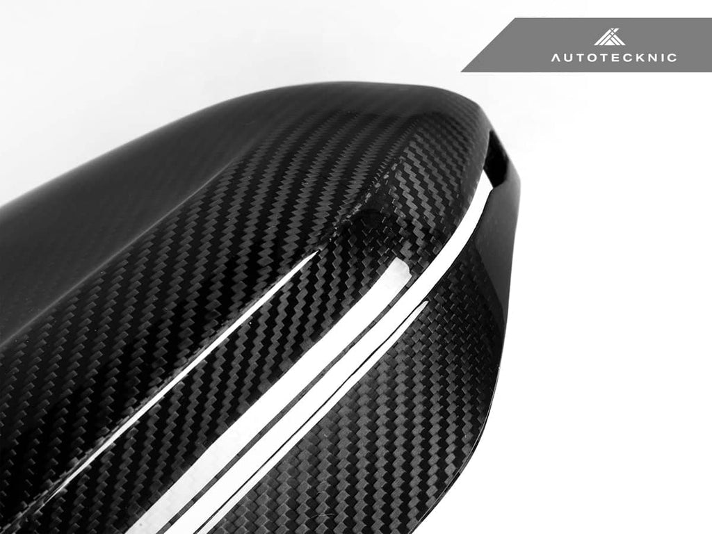 Kies-Motorsports AutoTecknic USA AutoTecknic Dry Carbon Fiber Mirror Cap Set - G90/ G99 M5