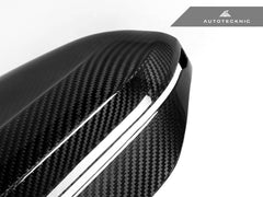 Kies-Motorsports AutoTecknic USA AutoTecknic Dry Carbon Fiber Mirror Cap Set - G90/ G99 M5