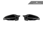 Kies-Motorsports AutoTecknic USA AutoTecknic Dry Carbon Fiber Mirror Cap Set - G90/ G99 M5