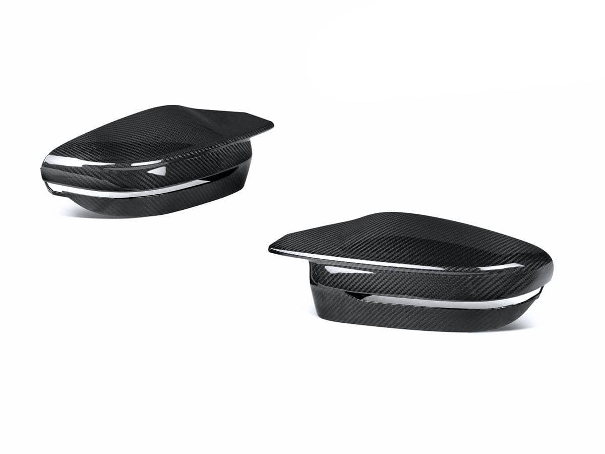 Kies-Motorsports AutoTecknic USA AutoTecknic Dry Carbon Fiber Mirror Covers - BMW G80 M3 | G82/ G83 M4 Main image