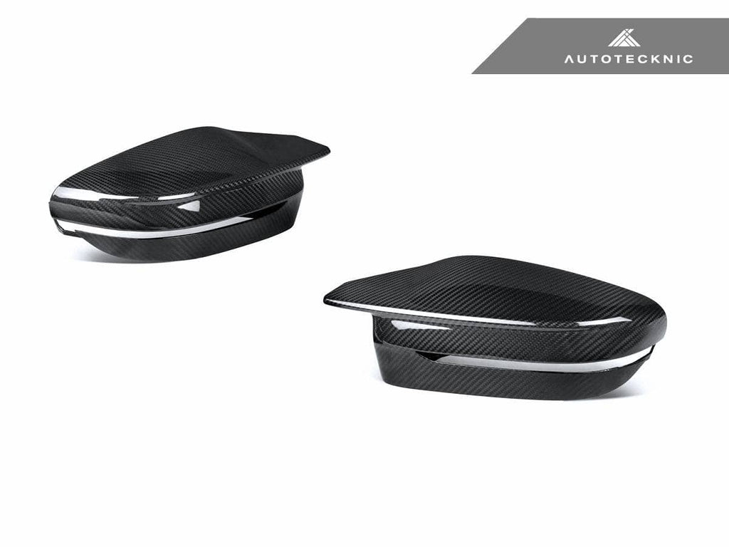 Kies-Motorsports AutoTecknic USA AutoTecknic Dry Carbon Fiber Mirror Covers - G20 M340I LCI | G22 M440I LCI
