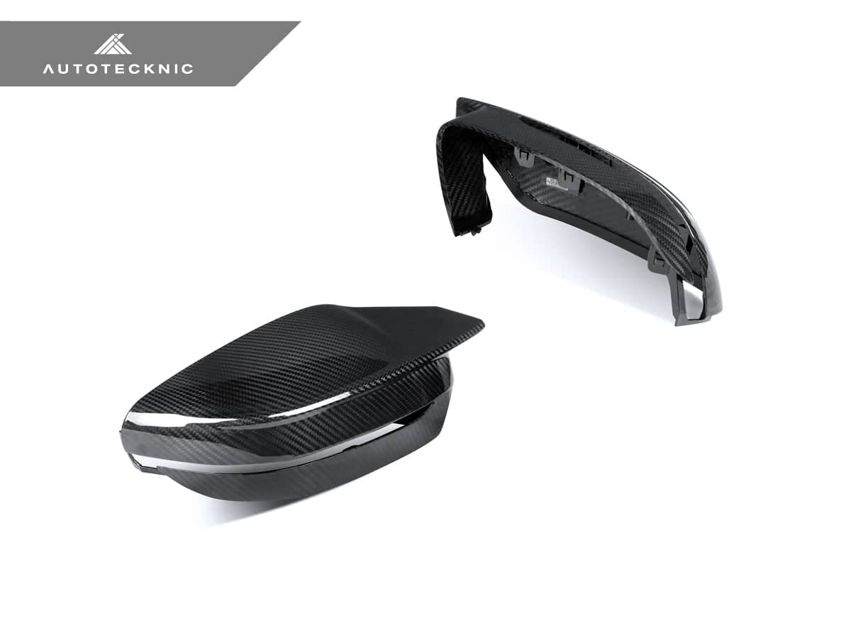 Kies-Motorsports AutoTecknic USA AutoTecknic Dry Carbon Fiber Mirror Covers - G42 M240i