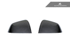 Kies-Motorsports AutoTecknic USA AutoTecknic Dry Carbon Fiber Mirror Covers - Tesla Model Y Tesla Model Y