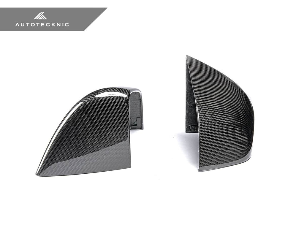 Kies-Motorsports AutoTecknic USA AutoTecknic Dry Carbon Fiber Mirror Covers - Tesla Model Y Tesla Model Y