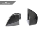 Kies-Motorsports AutoTecknic USA AutoTecknic Dry Carbon Fiber Mirror Covers - Tesla Model Y Tesla Model Y