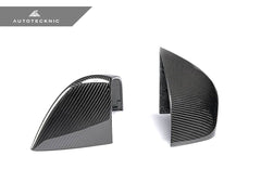 Kies-Motorsports AutoTecknic USA AutoTecknic Dry Carbon Fiber Mirror Covers - Tesla Model Y Tesla Model Y