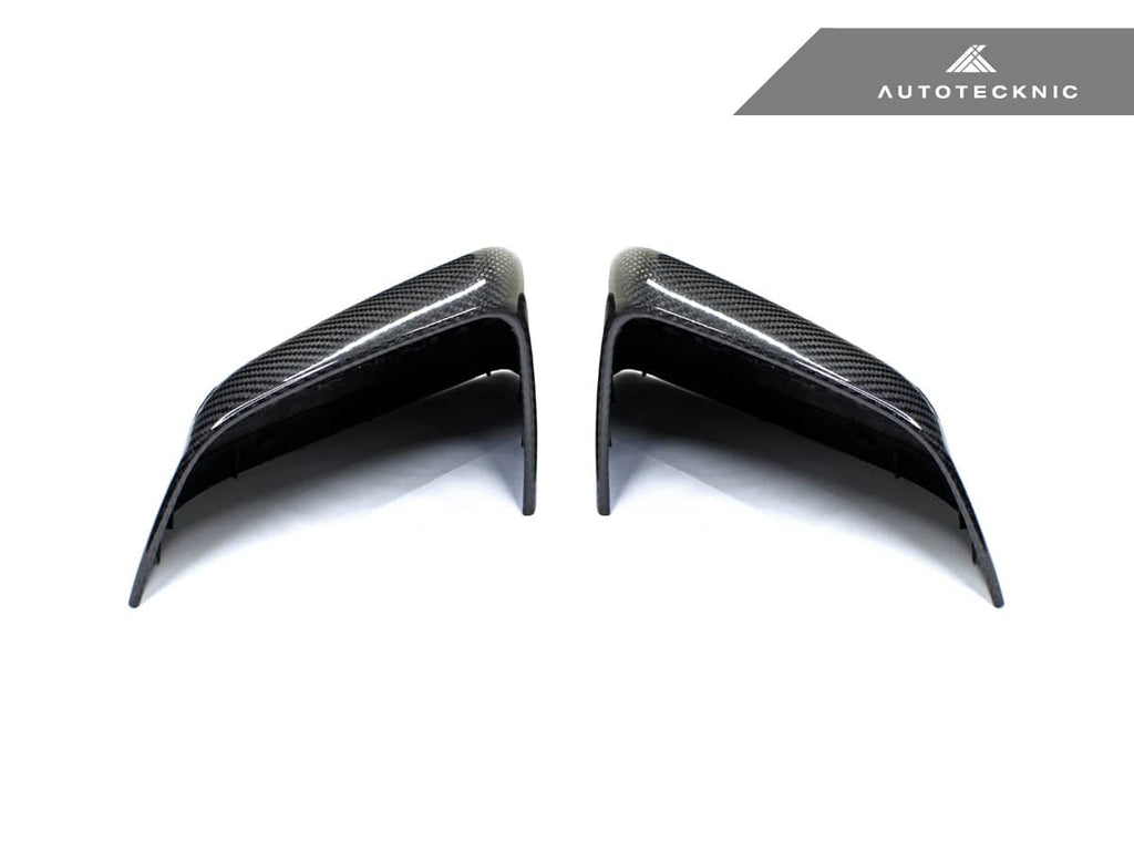Kies-Motorsports AutoTecknic USA AutoTecknic Dry Carbon Fiber Mirror Covers - Tesla Model Y Tesla Model Y