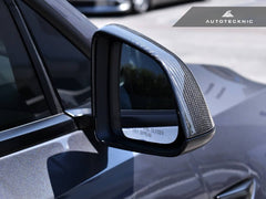Kies-Motorsports AutoTecknic USA AutoTecknic Dry Carbon Fiber Mirror Covers - Tesla Model Y Tesla Model Y