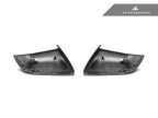 Kies-Motorsports AutoTecknic USA AutoTecknic Dry Carbon Fiber Mirror Covers - Tesla Model Y Tesla Model Y