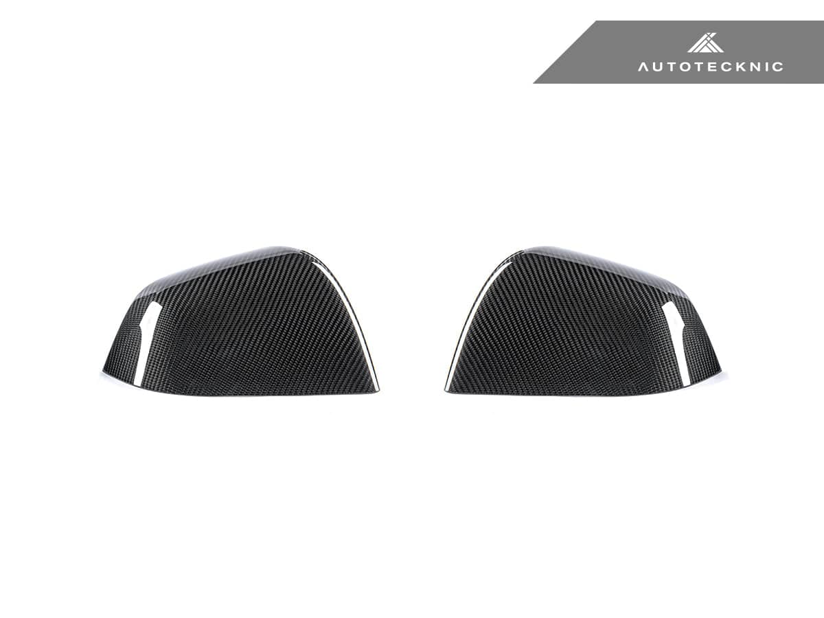 Kies-Motorsports AutoTecknic USA AutoTecknic Dry Carbon Fiber Mirror Covers - Tesla Model Y Tesla Model Y