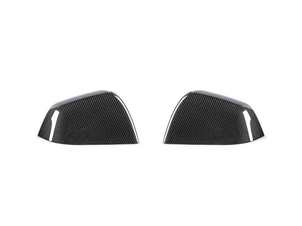 Kies-Motorsports AutoTecknic USA AutoTecknic Dry Carbon Fiber Mirror Covers - Tesla Model Y Tesla Model Y (Pre-Juniper)