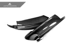 Kies-Motorsports AutoTecknic USA AutoTecknic Dry Carbon Fiber Performante Aero Splitters - BMW E90/ E92/ E93 M3