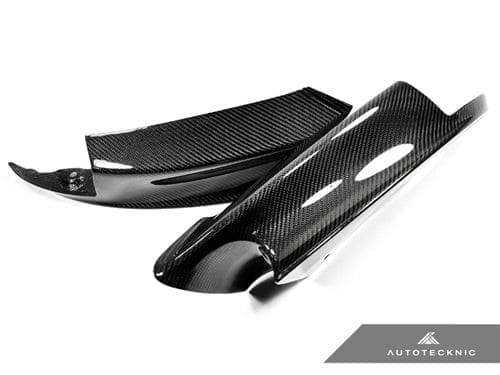 Kies-Motorsports AutoTecknic USA AutoTecknic Dry Carbon Fiber Performante Aero Splitters - E90 / E92 / E93 M3