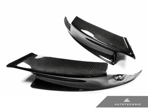 Kies-Motorsports AutoTecknic USA AutoTecknic Dry Carbon Fiber Performante Aero Splitters - E90 / E92 / E93 M3