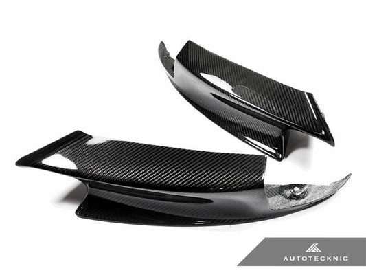 Kies-Motorsports AutoTecknic USA AutoTecknic Dry Carbon Fiber Performante Aero Splitters - F10 M5