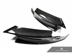 Kies-Motorsports AutoTecknic USA AutoTecknic Dry Carbon Fiber Performante Aero Splitters - F10 M5