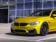 Kies-Motorsports AutoTecknic USA AutoTecknic Dry Carbon Fiber Performante Aero Splitters - F80 M3 | F82 M4