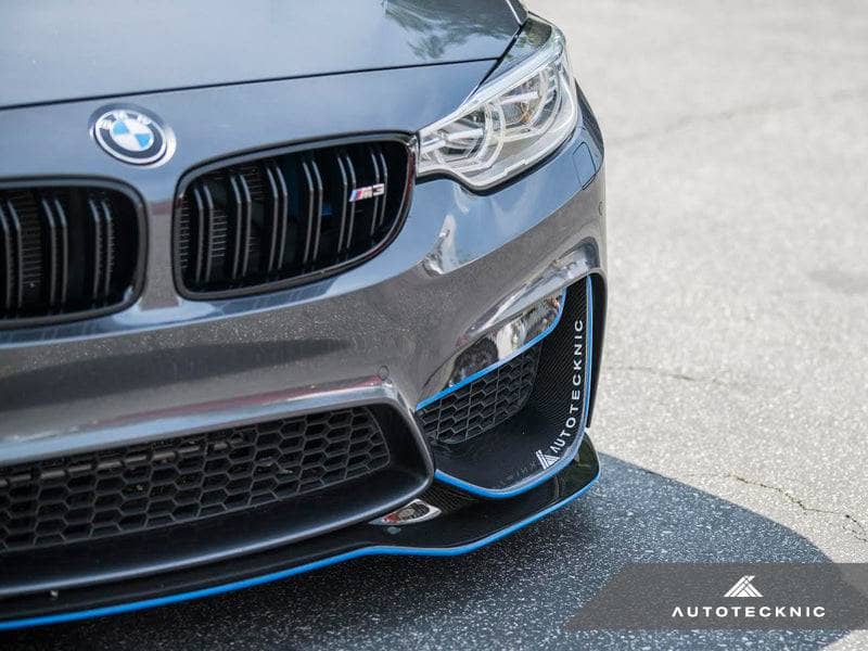 Kies-Motorsports AutoTecknic USA AutoTecknic Dry Carbon Fiber Performante Aero Splitters - F80 M3 | F82 M4