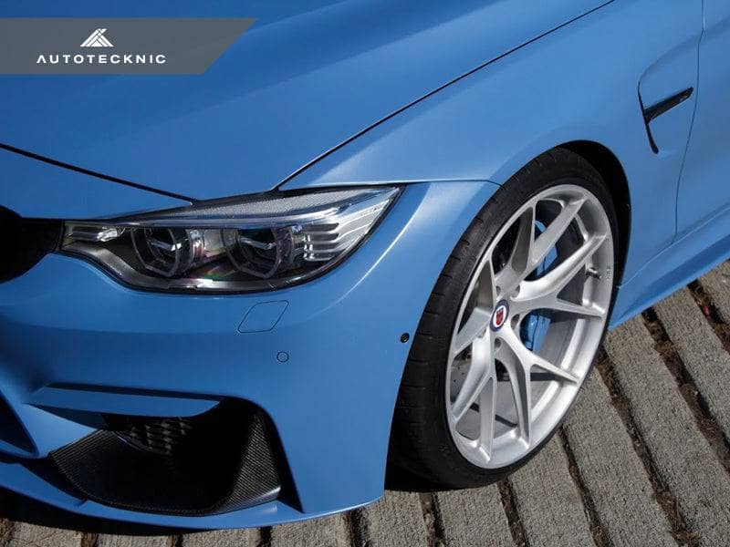 Kies-Motorsports AutoTecknic USA AutoTecknic Dry Carbon Fiber Performante Aero Splitters - F80 M3 | F82 M4