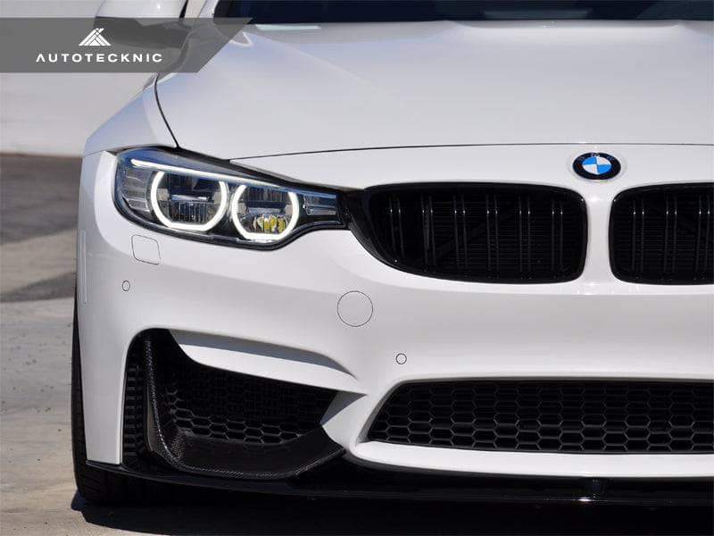 Kies-Motorsports AutoTecknic USA AutoTecknic Dry Carbon Fiber Performante Aero Splitters - F80 M3 | F82 M4