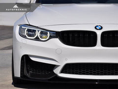 Kies-Motorsports AutoTecknic USA AutoTecknic Dry Carbon Fiber Performante Aero Splitters - F80 M3 | F82 M4