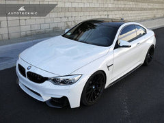 Kies-Motorsports AutoTecknic USA AutoTecknic Dry Carbon Fiber Performante Aero Splitters - F80 M3 | F82 M4