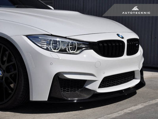 Kies-Motorsports AutoTecknic USA AutoTecknic Dry Carbon Fiber Performante Aero Splitters - F80 M3 | F82 M4