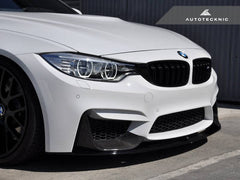 Kies-Motorsports AutoTecknic USA AutoTecknic Dry Carbon Fiber Performante Aero Splitters - F80 M3 | F82 M4