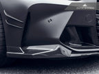 Kies-Motorsports AutoTecknic USA AutoTecknic Dry Carbon Fiber Performante Front Aero Lip - G80 M3 | G82/ G83 M4